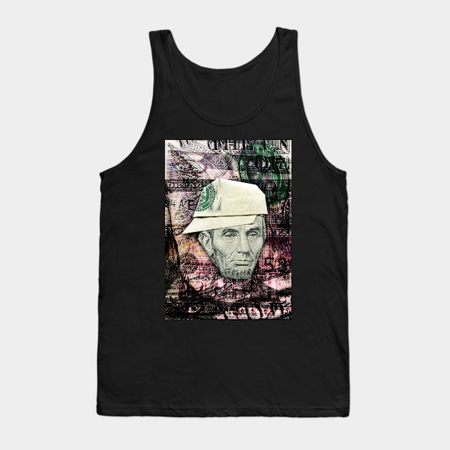 KID LINCOLN / Money Origami Tank Top by yosuke